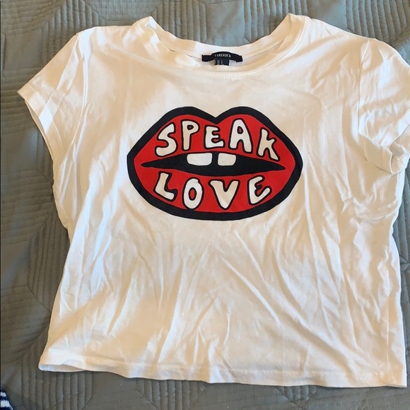 COPY - Speak love t shirt - Picture 1 of 1